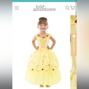 Little Adventures Belle dress size 5-7